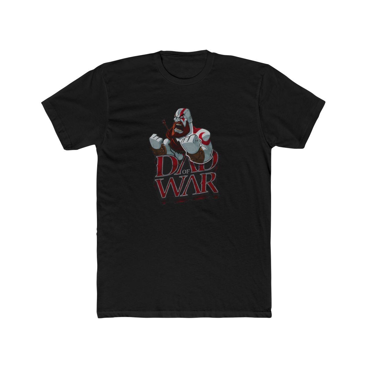 Dad of War Kratos God of War Parody T Shirt - Funny Gamer Dad Gift