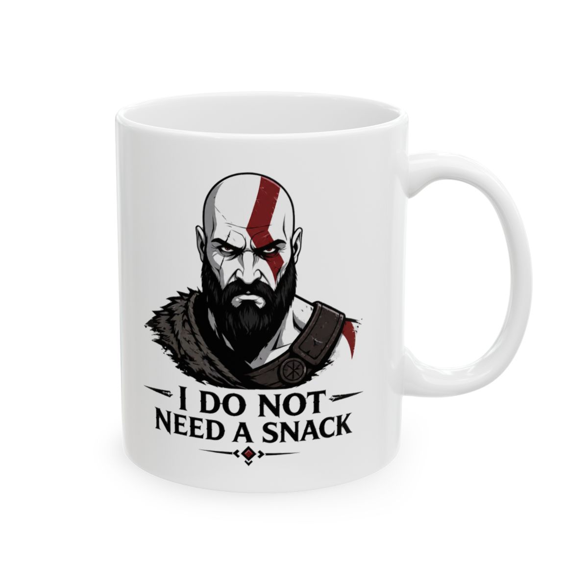 God of War "I do not need a snack" Mug